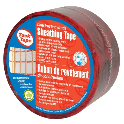 Tuck Tape Red Sheathing Tape 60mm x 55m